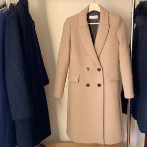 Mango Wool Blend Coat